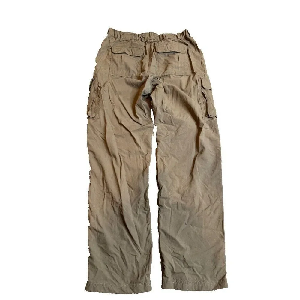 Duluth Trading Co Men's Nylon Outdoor Cargo Hiking Pant Beige XLx36